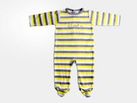Baby yarn dye long sleeve pyjama